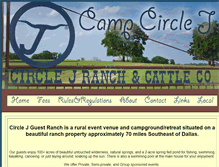 Tablet Screenshot of campcirclej.com